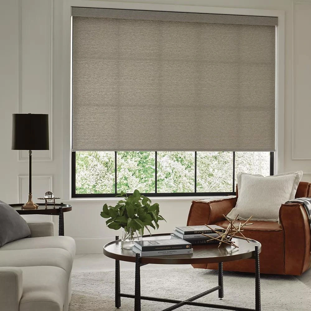 Custom made blinds close up